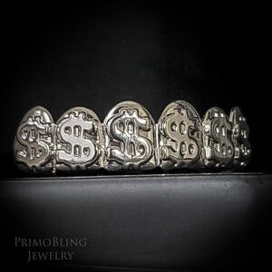 Silver Money Grillz 